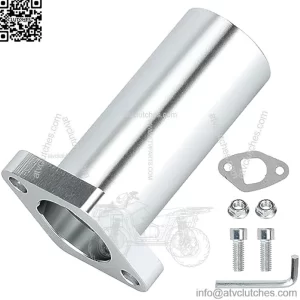 Intake Manifold Pipe for pwk 24 Carburetor Predator 212cc 196cc 200cc Coleman CT200U BT200X KT196 Baja Warrior Mb200 Hammhead 80T GX200 6.5hp Engine Mini Bike Go Kart Performance Parts
