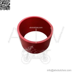 4" 4-PLY STRAIGHT INTAKE/INTERCOOLER PIPING SILICONE COUPLER ADAPTOR HOSE RED