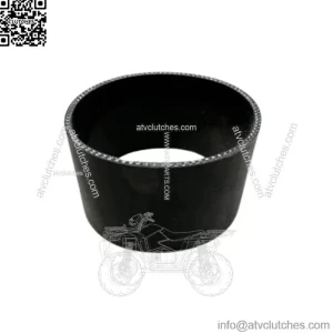 5" 3-PLY STRAIGHT INTAKE/INTERCOOLER PIPING SILICONE COUPLER ADAPTOR HOSE BLACK