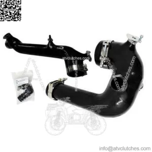SxS Polaris RZR XP XP4 Turbo & S Silicone Charge Tube Kit 2016 - 2024 RED