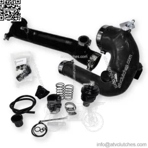 Polaris RZR XP Turbo & S Silicone Charge Tube Kit 2016 - 2024 WITH BOV