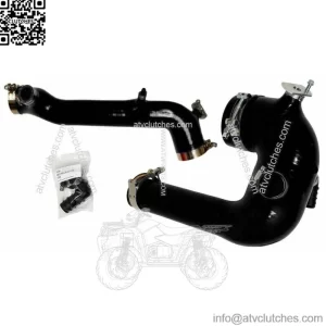 SxS Polaris RZR XP XP4 Turbo & S Silicone Charge Tube Kit 2016 - 2024 Blue