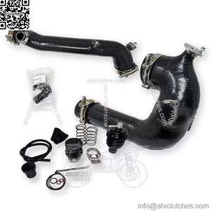 SxS Polaris RZR XP Turbo & S Silicone Charge Tube Kit & BOV 2016-2024