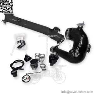 Polaris RZR XP Turbo & S Silicone Charge Tube Kit 2016 - 2024 WITH BOV