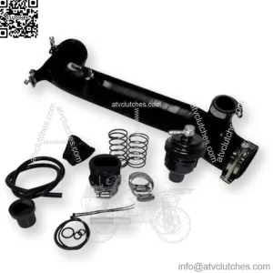 Silicone Charge Tube W BOV Polaris RZR Turbo R, XP, XP4, Turbo S, & Pro