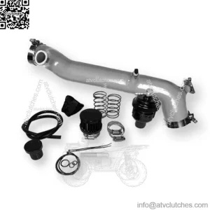 Silicone Charge Tube W BOV Polaris RZR Turbo R, XP, XP4 Turbo S & Pro