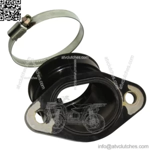 Rubber Intake Manifold Carburetor Boot for Polaris Scrambler 500 2X4 1998-2002 (For: Polaris)