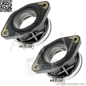 2 Throttle Intake Manifold Boot Adapter For Polaris Ranger Crew XP 1000 17-19 (For: Polaris)