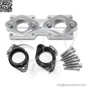 Billet Intake Manifolds Kit 26mm 28mm 33mm 34mm 35mm Carbs Carburetors Yamaha Banshee 350