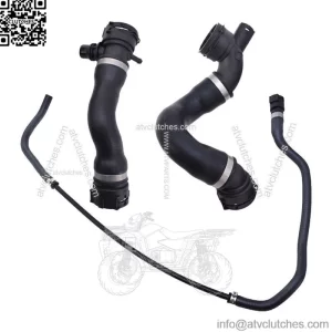 Lower Upper Radiator Coolant Hose+Vent Line Hose Set For BMW 325i 328i 330i