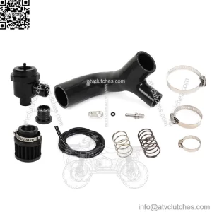 Black Blow Off Valve Kit For Can-Am Maverick X3 TURBO R & RR MODELS 2020-2023