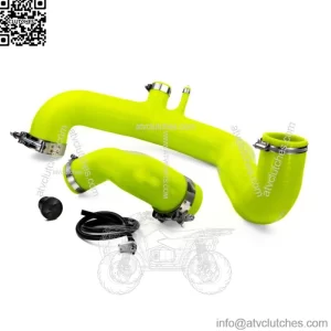 Can Am Maverick X3 2020+ Turbo Silicone Charge Tubes GREEN