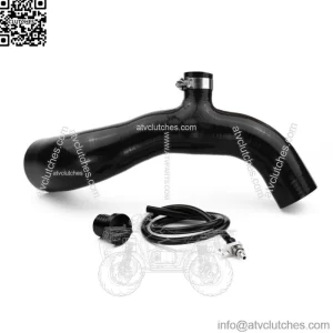 SxS Black Silicone Blow Off Valve Adapter Tube Can Am Maverick X3 Turbo 120HP
