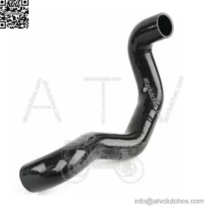 Silicone Charge Boost Tube Black Can Am Maverick X3 RR All Years (For: Can-Am)