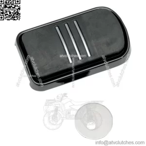 Drag Specialties Sweeper Brake Pedal Pad For Harley 1984-2023