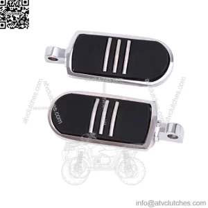 Pair Male Mount Foot Pegs Footrests For Harley Touring Sportster Softail Dyna