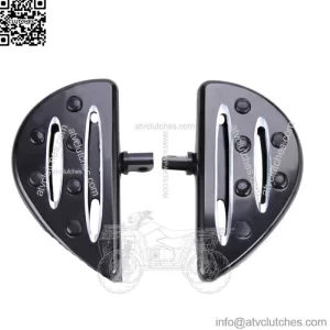 Rear Passenger Floorboards Footboard For Harley Touring Street Glide Road Glide