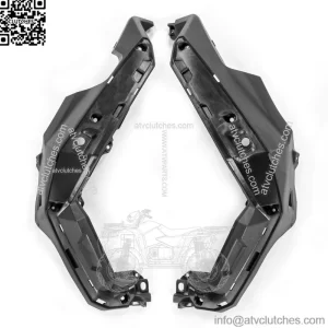 Unpainted Footpegs Foot Plate Pegs Covers Pedal Panels for 17-23 Honda X ADV 750