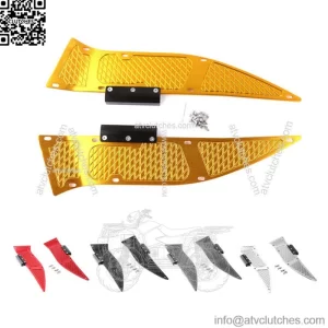Footrest Pedal Motorcycle CNC Aluminum Alloy Front Foot Plate For Yamaha