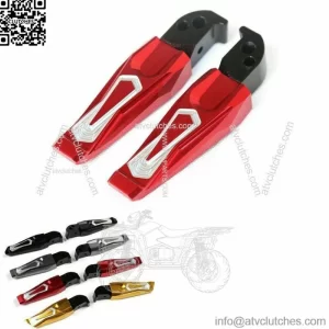 Passenger Foot Rests Pegs Pedals Footrest For Yamaha NMAX 155 TMAX 530/500 BT