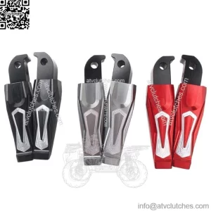 Rear Foot Rests Pegs Pedals Footrest For Yamaha MT09 MT07 NMAX 155 TMAX 530 500