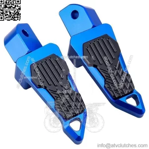 Pair Rear Passenger Footrest Foot Peg Pedal Fit for Yamaha NMAX125 TMAX530 MT03