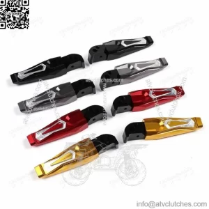 Rear Passenger Foot Rests Pegs Footrest Fit For Yamaha NMAX 155 TMAX 530/500