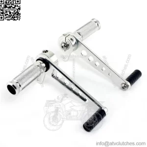 Anodized Aluminum Motorcycle Rear Sets Foot Pegs For Cafe Racer