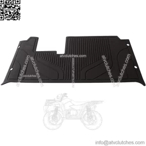 Golf Cart Floor Mat for EZGO RXV, One-Piece Design Silica Gel Mat