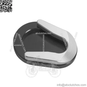 Foot Plate Side Stand Extension Enlarge Pedal Pad For Vespa Sprint Primavera 150 (For: Vespa)