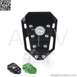 Brake Pedal Extension Tip Pad Aluminum For Kawasaki KLR 650 2008-2018