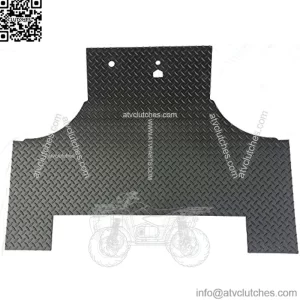 FOR JOHN DEERE GATOR TX FRONT 1 PIECE MAT - DIAMOND PLATE PATTERN