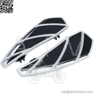 Kuryakyn Chrome Phantom Driver Footboards Floorboards Harley Touring Softail 83+ (For: Harley-Davidson)