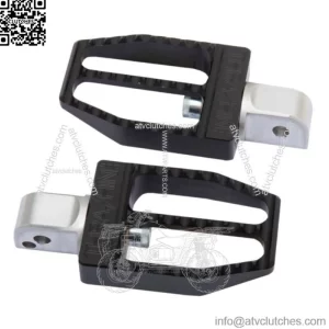 Thrashin Supply Black Front or Rear Militant Aluminum Footpegs Harley Dyna (For: Harley-Davidson)