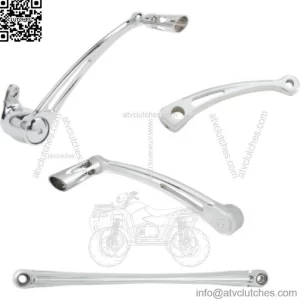 Arlen Ness Solo Chrome Deep Cut Foot Control Kit Solo Toe Shifter Harley Touring (For: Harley-Davidson)