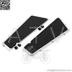 Arlen Ness Beveled Driver Floorboards Chrome Pair Set Harley Softail Touring 99+ (For: Harley-Davidson)