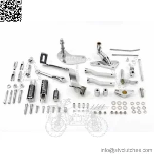 Chrome Forward Controls Control Kit Footpegs Foot Pegs 91-03 Harley Sportster XL (For: Harley-Davidson)