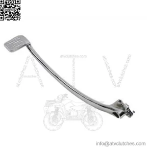 Replica Chrome Rear Left Side Brake Pedal Drum Harley Early 900 Ironhead Model K (For: Harley-Davidson)