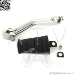 Chrome Kick Starter Kicker Transmission Arm Pedal Assembly Harley FX FL Ironhead (For: Harley-Davidson)
