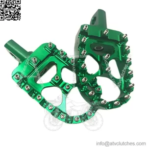 ACM Green Aluminum MX Motorcycle Platform Foot Peg Harley Dyna Sportster Softail (For: Harley-Davidson)