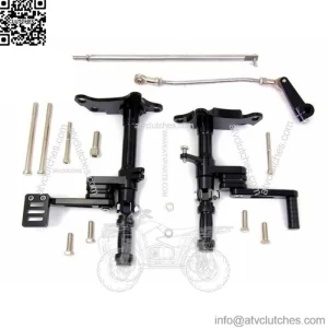 Black Billet Forward Controls Control Kit Footpegs 1991-2003 Harley Sportster XL (For: Harley-Davidson)