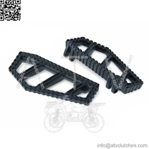 Kuryakyn Riot Black Cast Aluminum Floorboards Harley Touring Softail Dyna 83-20 (For: Harley-Davidson)