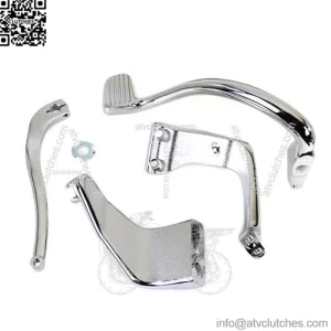 V-Twin Chrome Further Forward Mid Control Kit Foot Pegs Harley Dyna FXD 06-17 (For: Harley-Davidson)