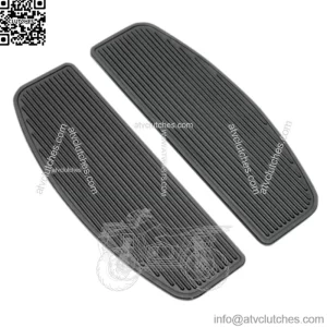 Driver Floorboard Foot Board Black Rubber Insert Harley Touring 06-20 50614-06 (For: Harley-Davidson)
