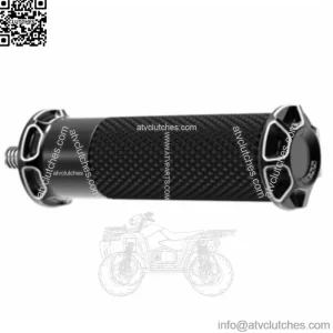 Arlen Ness Fusion Shift Brake Peg Beveled Footpeg Footrest Black Rubber Street (For: Harley-Davidson)