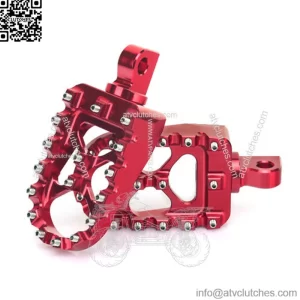 Anodized Aluminum Wide Foot Pegs Motorcycle