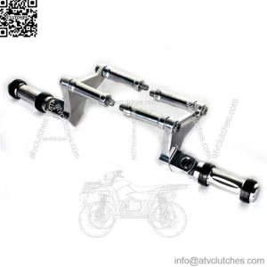 Anodized Aluminum Adjustable Motorcycle Passenger Foot Pegs