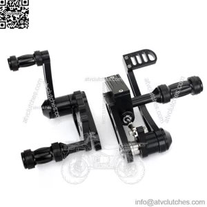 B2B CNC Aluminum 2 Inch Forward Foot Controls For Harley Softail 1984-1999