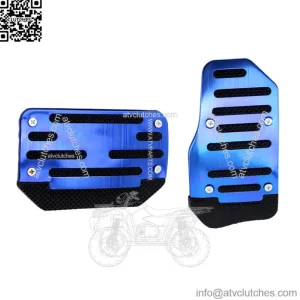 2X Blue Non Slip Automatic Gas Brake Foot Pedal Pad Cover Car Accessories Parts (For: Chevrolet Silverado 1500)