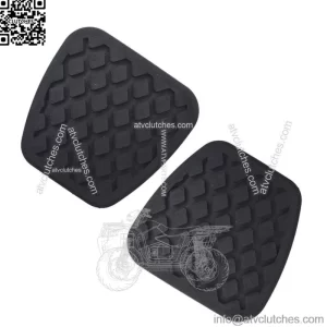 For 1988-2000 Honda & 1986-2003 Acura Brake Clutch Pedal Pad Rubber Covers Black